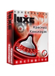 Презерватив LUXE  Exclusive   Красный Камикадзе  - 1 шт. - Luxe - купить с доставкой в Севастополе