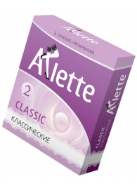 Классические презервативы Arlette Classic - 3 шт. - Arlette - купить с доставкой в Севастополе