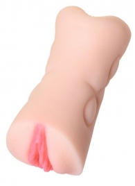 Телесный двусторонний мастурбатор Rich Fruit - вагина и анус - ToyFa - в Севастополе купить с доставкой