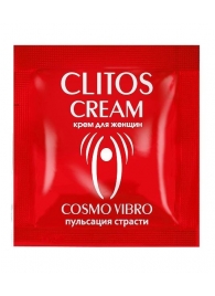 Пробник возбуждающего крема для женщин Clitos Cream - 1,5 гр. - Биоритм - купить с доставкой в Севастополе