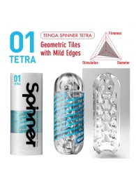 Мастурбатор SPINNER Tetra - Tenga - в Севастополе купить с доставкой