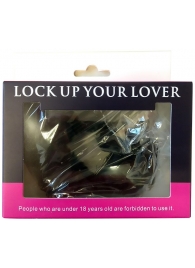 Черные меховые наручники Love с ключиками - Baile - купить с доставкой в Севастополе