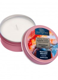 Массажная свеча  Фруктовая фантазия - БиоМед - купить с доставкой в Севастополе