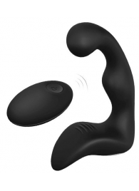 Черный вибромассажер простаты REMOTE BOOTY PLEASER - Dream Toys - в Севастополе купить с доставкой