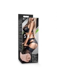 Телесный мастурбатор-ротик Skye - Blush Novelties - в Севастополе купить с доставкой