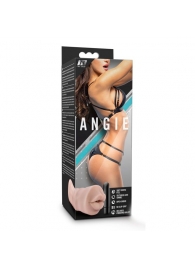 Телесный мастурбатор-ротик Angie - Blush Novelties - в Севастополе купить с доставкой