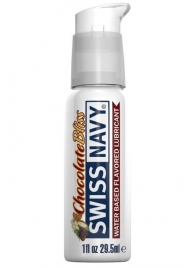 Лубрикант с ароматом шоколада Swiss Navy Chocolate Bliss Lube - 29,5 мл. - Swiss navy - купить с доставкой в Севастополе