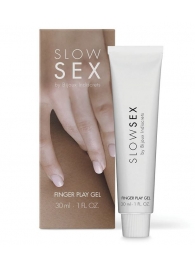 Гель для мастурбации с ароматом кокоса Slow Sex Finger Play Gel - 30 мл. - Bijoux Indiscrets - купить с доставкой в Севастополе