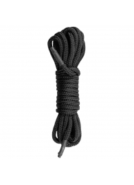 Черная веревка для бондажа Easytoys Bondage Rope - 5 м. - Easy toys - купить с доставкой в Севастополе