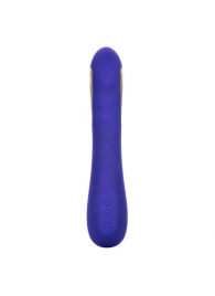 Фиолетовый вибратор с электростимуляцией Intimate E-Stimulator Petite Wand - 18,5 см. - California Exotic Novelties - купить с доставкой в Севастополе