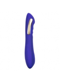 Фиолетовый вибратор с электростимуляцией Intimate E-Stimulator Petite Wand - 18,5 см. - California Exotic Novelties - купить с доставкой в Севастополе