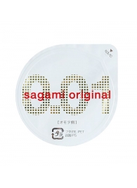 Супертонкий презерватив Sagami Original 0.01 - 1 шт. - Sagami - купить с доставкой в Севастополе