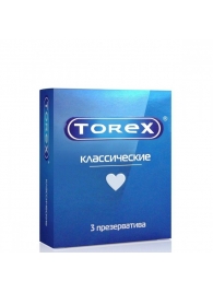 Гладкие презервативы Torex  Классические  - 3 шт. - Torex - купить с доставкой в Севастополе