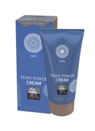 Возбуждающий крем для мужчин Penis Power Cream - 30 мл. - Shiatsu - купить с доставкой в Севастополе