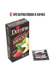 Ароматизированные презервативы DOMINO  Ароматный микс  - 6 шт. - Domino - купить с доставкой в Севастополе