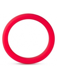 Красное эрекционное кольцо Silicone Go Pro Cock Ring - Blush Novelties - в Севастополе купить с доставкой