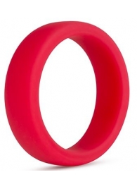 Красное эрекционное кольцо Silicone Go Pro Cock Ring - Blush Novelties - в Севастополе купить с доставкой