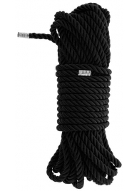 Черная веревка для бондажа BONDAGE ROPE - 10 м. - Dream Toys - купить с доставкой в Севастополе