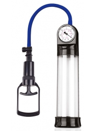 Прозрачная вакуумная помпа Sex Expert с манометром - Sex Expert - в Севастополе купить с доставкой