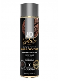 Лубрикант с ароматом шоколада JO GELATO DECADENT DOUBLE CHOCOLATE - 120 мл. - System JO - купить с доставкой в Севастополе