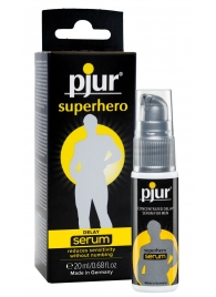 Сыворотка-пролонгатор pjur SUPERHERO Delay Serum - 20 мл. - Pjur - купить с доставкой в Севастополе