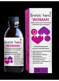 Женский биогенный концентрат для повышения либидо Erotic hard Woman - 250 мл. - Erotic Hard - купить с доставкой в Севастополе