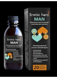 Мужской биогенный концентрат для усиления эрекции Erotic hard Man - 250 мл. - Erotic Hard - купить с доставкой в Севастополе