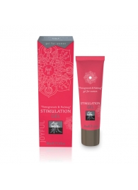 Возбуждающий интимный гель для двоих STIMULATION GEL Pomegranate   Nutmeg - 30 мл. - Shiatsu - купить с доставкой в Севастополе