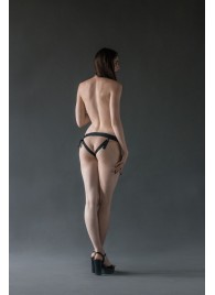 Черные трусики Better с анальной насадкой - 8 см. - Lola Games - купить с доставкой в Севастополе