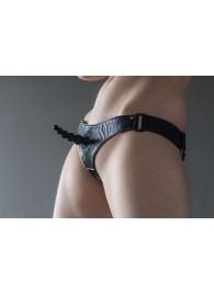 Черные трусики Better с анальной насадкой - 8 см. - Lola Games - купить с доставкой в Севастополе