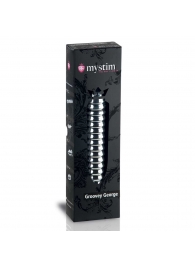 Рельефный фаллос для интенсивного электросекса Groovey George - 20 см. - MyStim - купить с доставкой в Севастополе