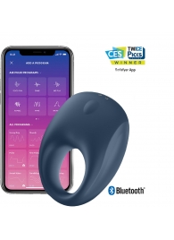 Эрекционное кольцо Satisfyer Strong One с возможностью управления через приложение - Satisfyer - в Севастополе купить с доставкой