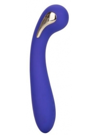 Фиолетовый вибромассажер с электростимуляцией Intimate Estim Petite G Wand - 19 см. - California Exotic Novelties - купить с доставкой в Севастополе