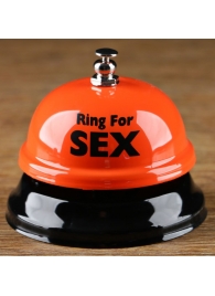 Настольный звонок RING FOR SEX - Сима-Ленд - купить с доставкой в Севастополе