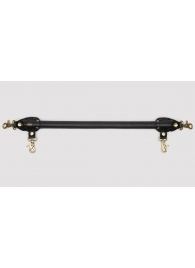 Черная распорка для ног Bound to You Faux Leather Spreader Bar - 50,8 см. - Fifty Shades of Grey - купить с доставкой в Севастополе