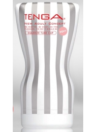 Мастурбатор TENGA Squeeze Tube Cup Soft - Tenga - в Севастополе купить с доставкой