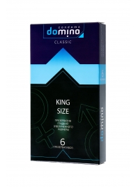 Презервативы увеличенного размера DOMINO Classic King size - 6 шт. - Domino - купить с доставкой в Севастополе