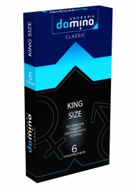 Презервативы увеличенного размера DOMINO Classic King size - 6 шт. - Domino - купить с доставкой в Севастополе