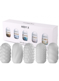Набор из 5 мастурбаторов Hedy X5 Mixed - Svakom - в Севастополе купить с доставкой