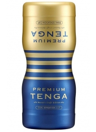 Мастурбатор TENGA Premium Dual Sensation Cup - Tenga - в Севастополе купить с доставкой