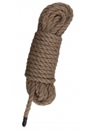 Пеньковая веревка для связывания Hemp Rope - 5 м. - Easy toys - купить с доставкой в Севастополе