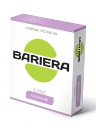 Классические презервативы Bariera Classic - 3 шт. - Bariera - купить с доставкой в Севастополе