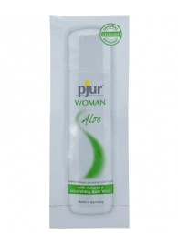 Лубрикант на водной основе pjur WOMAN Aloe - 2 мл. - Pjur - купить с доставкой в Севастополе