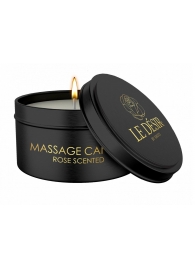 Массажная свеча с ароматом розы Massage Candle Rose Scented - 100 гр. - Shots Media BV - купить с доставкой в Севастополе