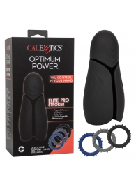 Высокотехнологичный мастурбатор Optimum Power Elite Pro Stroker - California Exotic Novelties - в Севастополе купить с доставкой