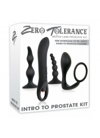 Набор стимуляторов простаты Intro To Prostate Kit - Zero Tolerance - в Севастополе купить с доставкой