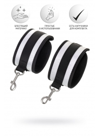 Серебристо-черные оковы Anonymo - ToyFa - купить с доставкой в Севастополе