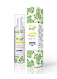 Разогревающее массажное масло Gourmet Spearmint Organic с органическими ингредиентами - 50 мл. - Exsens - купить с доставкой в Севастополе