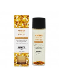 Органическое массажное масло AMBER JOJOBA - 100 мл. - Exsens - купить с доставкой в Севастополе