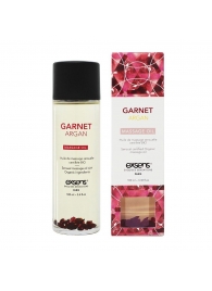 Органическое массажное масло GARNET ARGAN - 100 мл. - Exsens - купить с доставкой в Севастополе